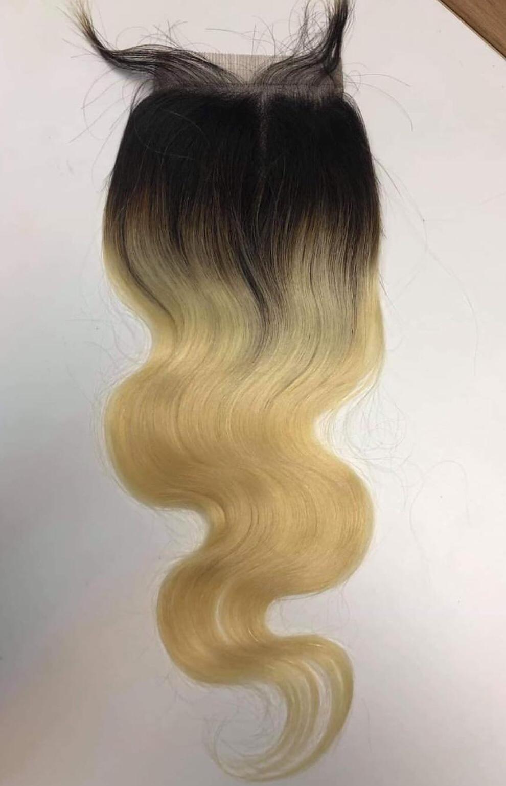 Russian Blonde #613 Lace Closure - Image 2