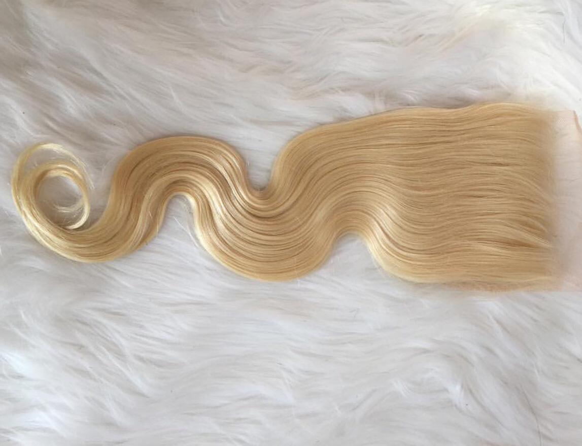 Russian Blonde #613 Lace Closure