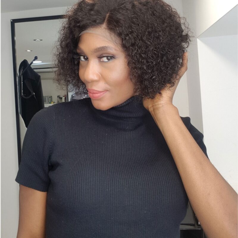 Pre-Made Virgin Frontal Short Wigs